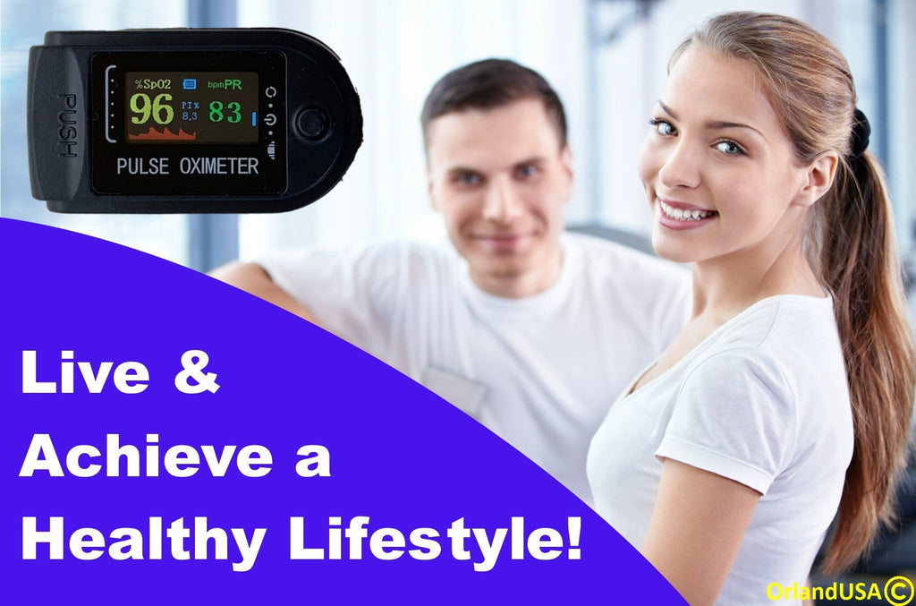 Pulse Fingertip Oximeter Blood Oxygen SpO2 Monitor